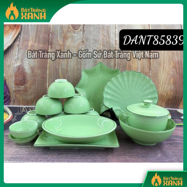 Bộ bát đĩa cao cấp ngọc trơn Bộ bát đĩa cao cấp ngọc trơn