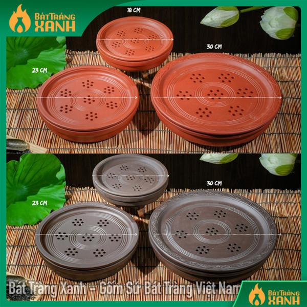Khay Trà 2 Tầng Gốm Bát Tràng - Khay Thủng Đất Tử Sa NN Đỗ Tùng Mậu Khay Trà 2 Tầng Gốm Bát Tràng - Khay Thủng Đất Tử Sa NN Đỗ Tùng Mậu