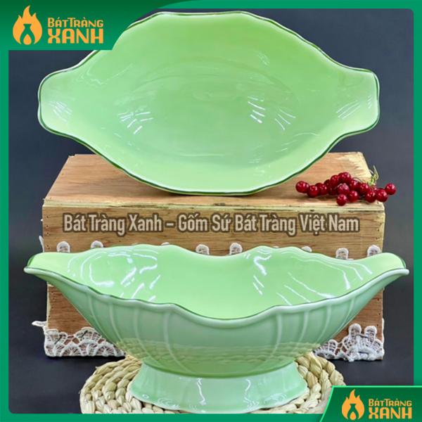 Bát đựng gà cúng men ngọc trơn Bát đựng gà cúng men ngọc trơn