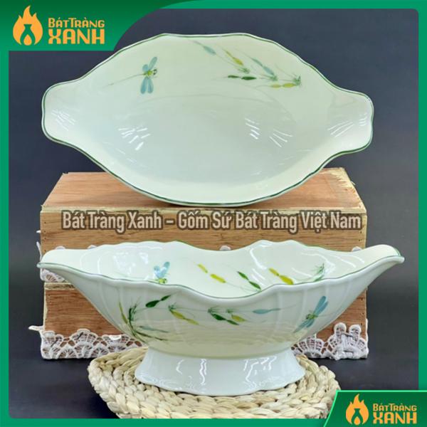 Bát đựng gà cúng vẽ trúc chuồn Bát đựng gà cúng vẽ trúc chuồn