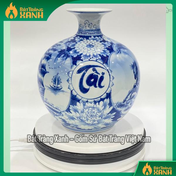 Mai bình hút lộc xanh ngọc Thuận Buồm Xuôi Gió Mai bình hút lộc xanh ngọc Thuận Buồm Xuôi Gió