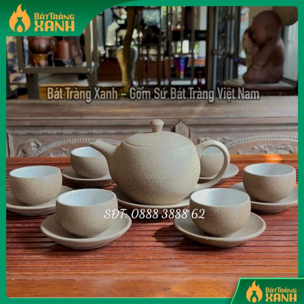 Bộ Ấm Trà Mộc Hoàng Sa Cao Cấp - Nghệ Nhân Phạm Thế Anh Bộ Ấm Trà Mộc Hoàng Sa Cao Cấp - Nghệ Nhân Phạm Thế Anh