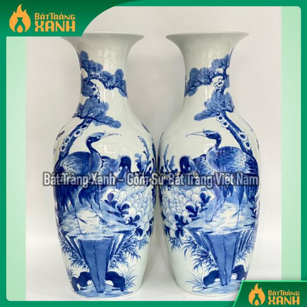 Lọ lộc bình vẽ tay phú quý trường thọ Lọ lộc bình vẽ tay phú quý trường thọ