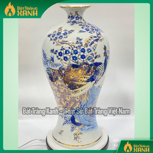 Mai bình Bát Tràng công danh phú quý Mai bình Bát Tràng công danh phú quý