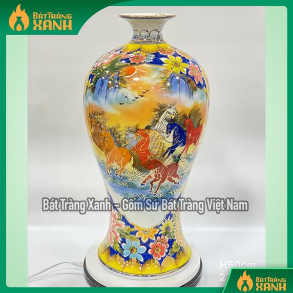 Mai bình Bát Tràng Vạn Sự Như Ý Mai bình Bát Tràng Vạn Sự Như Ý